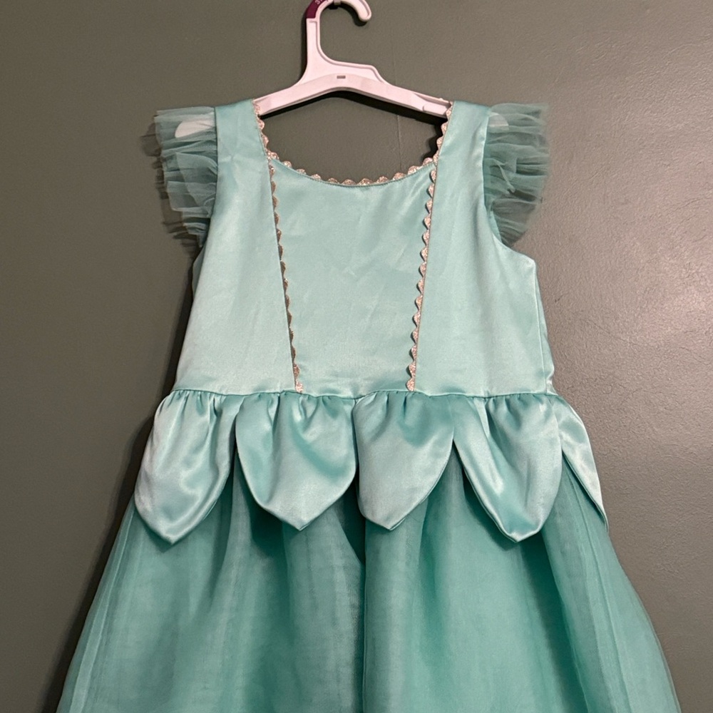 Janie&Jack X Disney dress Tiana Princess and the Frog Size 8 - Picture 3 of 6